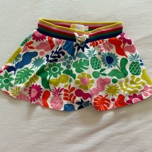 Mini Boden Floral print skort